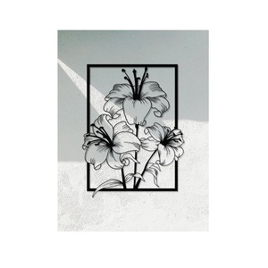 Meilleur art mural en métal pour salon taille personnalisée forme en aluminium métal suspendu décoration murale intérieure pour la maison hôtels - Product Image 6