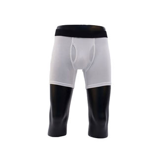 Sous-vêtements pour hommes, sexy, classiques, respirants, à séchage rapide, antibactériens, taille personnalisée, boxer court fin et doux, coton et élasthanne - Product Image 1