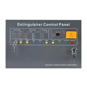 Extinguisher Control Panel With 12V Battery Fire Alarm Control Panels Fire Alarm System From Factory