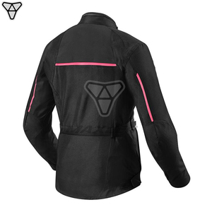 Blouson de moto textile pour femme homologué CE, coupe-vent, grandes tailles, fabrication OEM, vêtements de conduite urbaine pour l'approvisionnement B2B - Product Image 5