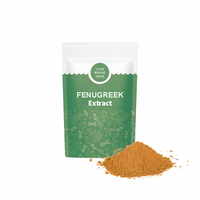 Poudre d'extrait de fenugrec de complément alimentaire de vente chaude | Pour les soins de la peau, les soins capillaires et le bien-être | Extrait de plante | Pure & Natural