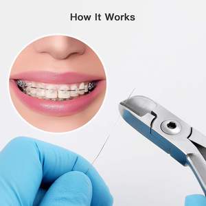 Venta caliente 2025 Dental ortodoncia alambre duro cortador Pin ligadura cortador alicates TC ortodoncia alicates - Product Image 6