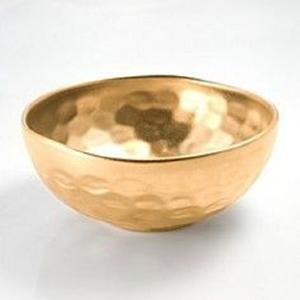 Antique Brass Finish Hammered Metal <b>Serving</b> <b>Bowl</b> Simple Design Snack <b>Bowl</b> for Table Decoration Polished Technique Packed Carton - Product Image 1