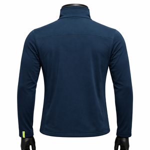 Chaqueta Deportiva Softshell Ligera Personalizada para Hombre y Mujer con Cuello Alto y Cierre de Cremallera, Estilo Ropa de Trabajo Resistente al Viento - Product Image 2