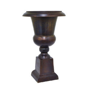 Vase à pétales en métal texturé de qualité supérieure, offrant un design élégant pour une décoration sophistiquée et des présentations florales gracieuses - Product Image 2