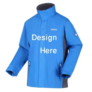 Fabricant de vêtements Blouson d'aviateur de première qualité pour hommes avec logo personnalisé Blouson uni de couleur variée de BD