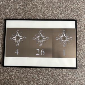 Individuelles LED-Türschild für Wohnungen und Geschäfte, Wasserdichter Türklingel-Schalter mit Beleuchtung, Kostenfreies Design - Product Image 4