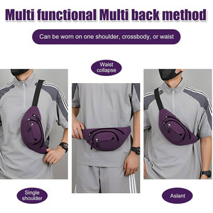 Sac de taille promotionnel avec broderie personnalisée ou impression de logo - Product Image 4