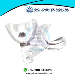 Bandejas de Impresión Dentales de Ortodoncia, de Aleación de Aluminio, Sin Perforaciones, Bandejas de Impresión No Oclusales - Product Image 4