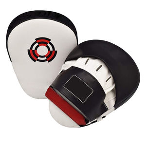 Custom Design Focus Pad Punching Target Custom Made Leather Boxing Focus Mitts OEM Your Logo Punching Focus Pad - Product Image 5