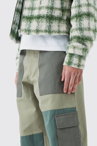 Service OEM Meilleures ventes Pantalons cargo personnalisés pour hommes Streetwear Multi-poches Léger en laine Séchage rapide Imperméable Anti-froissement - Product Image 3