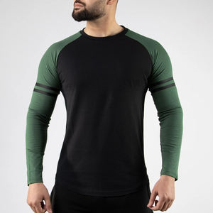 Camiseta Henley de manga larga con logotipo personalizado para hombre, Camiseta de algodón de manga larga informal al por mayor, camiseta de manga larga de Proveedor de Ropa OEM y ODM - Product Image 4