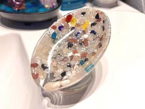 Porte-savon en résine époxy, forme personnalisée, couleur personnalisée, vente chaude, porte-savon en résine de haute qualité - Product Image 3