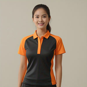 2025 à la mode Polo femmes séchage rapide Polo t-shirt dames personnalisé col rabattu Polo Golf chemise - Product Image 1