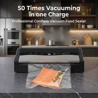 75kPa 2000mAh tactile 50 cycles par charge mode bocal soudure 30cm inox machine sous vide portative scelleuse sous vide
