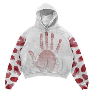 Sweat-shirt oversize en coton de grande taille pour hommes, sweat-shirts à capuche personnalisés pour garçons, nouvel arrivage - Product Image 3