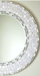 กระจกติดผนังสำหรับงานแต่งงานแบบฝังมุกสี่เหลี่ยมสำหรับห้องนั่งเล่นและการตกแต่งภายในห้องนอน - Product Image 3