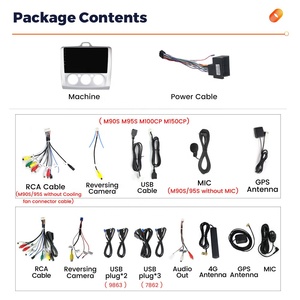 MEKEDE MS Lettore DVD per Auto Android Quad Core da 9 Pollici per Ford <span class=keywords><strong>Focus</strong></span> Exi <span class=keywords><strong>04</strong></span>-11 con WIFI GPS Radio Stereo BT 4G SWC IPS - Product Image 6