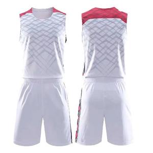 Uniforme de basket-ball de sublimation personnalisé 100% polyester fait uniforme de basket-ball professionnel - Product Image 1