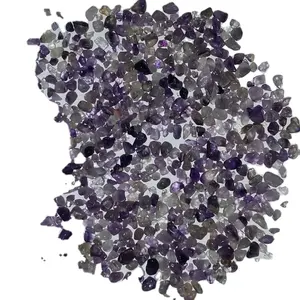 positive energy high quality semi precious amethyst gemstone gravles and agate quartz stone gravels polished high quality sale