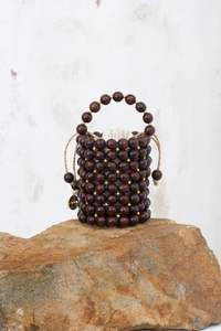 Sac à main de luxe vintage pour femmes fermeture de couverture perlée à la main avec sac à main perlé à la main sac transparent pour une utilisation à la plage - Product Image 2