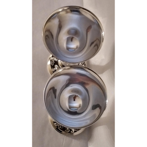 Stainless Steel Wine <b>Goblets</b> Metal Wine Cups with Stylish Engraved Design Perfect For Drinking Serving Wine Bars Restaurants - Product Image 6