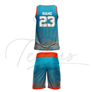Uniforme de Baloncesto sin Mangas para Hombre Hecho en Pakistán, Camiseta Estampada con el Nombre del Equipo, Pantalones Cortos Sublimados, 100% Poliéster de Secado Rápido, Personalizado - Product Image 5