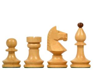 Juego de Piezas de Ajedrez Profesional para Torneo Nacional Rumano-Húngaro, Madera de Sheesham y Boj, Rey de 3.8 cm, al Mejor Precio - Product Image 3