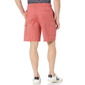 Pantalones cortos informales para hombre al mejor precio, 100% algodón, secado rápido, lona ecológica, transpirable, patrón sólido, personalizable, servicio OEM liso - Product Image 3