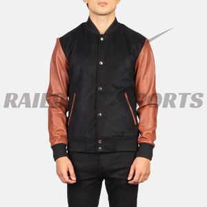 Veste Bomber Unisexe Personnalisée de Qualité Supérieure Style Vintage Imperméable pour l'Été – Blouson Universitaire à Col Montant – Grande Vente - Product Image 5