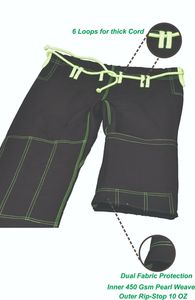 Jiu jitsu kimono de jiu jitsu OEM servicio artes marciales desgaste Material de algodón BJJ Gi profesional - Product Image 3