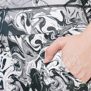 Leggings de yoga pour femmes, nouvelle conception, haute qualité, séchage rapide, respirant, taille élastique - Product Image 5