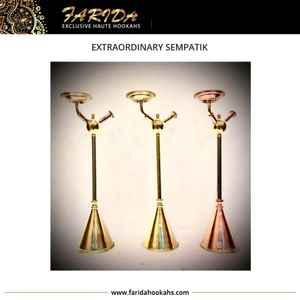 Hookah moderno y elegante, conjunto completo de Shisha de latón egipcio, diseño único e innovador, 2022 - Product Image 3