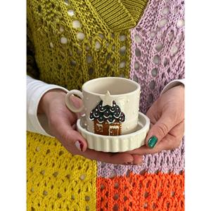 Tazza fatta a mano per la casa di natale - Product Image 2