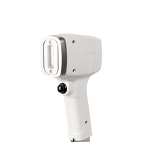 ELECTROCOD Professional Diode Laser Handle 808nm 600W 12 bar 50Amper 4 Ukuran Spot Berbeda Handpiece Pendingin Safir untuk Rambut