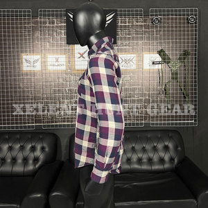 Camisas de Franela para Hombre, Manga Larga, 2 Bolsillos en el Pecho, Cierre de Botones, 100% Fibra de Bambú, Ecológicas, de Verano, Fabricadas por Xelent Hunt Gear - Product Image 4