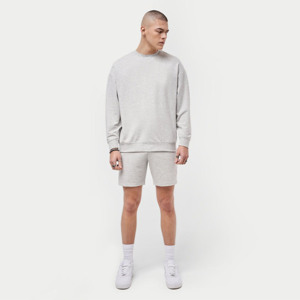 เสื้อสเวตเตอร์ Crewneck เปล่าแบบกําหนดเองแขนยาวผ้าฝ้ายผู้ชายเสื้อสเวตเตอร์น้ําหนักหนักแบบกําหนดเองขนาดบวกเสื้อฮู้ดผู้ชาย - Product Image 1