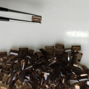 ควอตซ์สโมคกี้ธรรมชาติ 5x3 มม. ทรงบาแกตต์เจียระไนแบบสเต็ปคัท คุณภาพดีที่สุด สำหรับทำเครื่องประดับ - Product Image 2