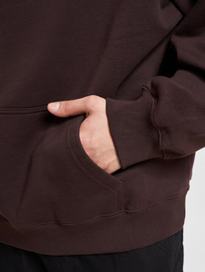 Sweat à capuche à demi-fermeture éclair pull lourd sweat en polaire avec capuche décontracté surdimensionné hiver Streetwear pour une utilisation quotidienne et extérieure - Product Image 5