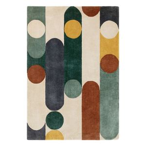 Venta al por mayor de alfombras de lana de diseño vintage suave personalizado a mano estilo moderno para la sala de estar textiles indios H/L único asequible - Product Image 1