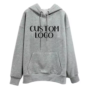 Sweat à capuche unisexe 2025 en molleton 100 % coton / French Terry, coupe classique, grammage lourd, streetwear, impression de logo personnalisé, séchage rapide - Product Image 1