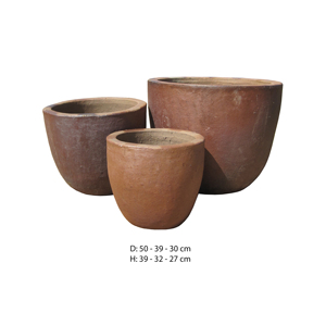 Meilleures ventes de grands pots à fleurs en céramique noire rustique et de vieilles jardinières en pierre pour la décoration de jardin à domicile et l'utilisation au sol et les fournitures - Product Image 5