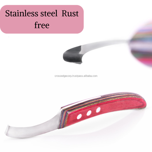 Nouveau gros lame droite Instrument vétérinaire maréchal-ferrant équipement avec manche en bois pour chevaux et chèvres sabot couteau - Product Image 6