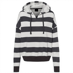 French Terry Pullover Hoodie Custom Logo Cotton Hoodie Unisex <b>Sweatshirt</b> Manufacturer Premium French Terry Hoodie Wholesale - Product Image 1