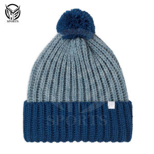 Gorro de invierno de poliéster cálido grueso de alta calidad al por mayor para adultos al aire libre - Product Image 3