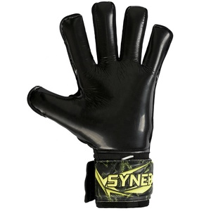 Guantes de Portero de Entrenamiento de Cuero Transpirable con Excelente Agarre y Absorción de Impactos para un Rendimiento de Guardameta Superior - Product Image 2