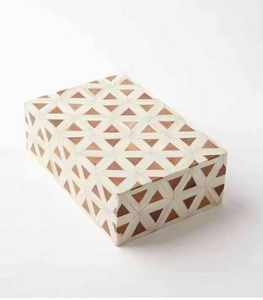 Caja de Joyería de Madera Maciza con Incrustaciones de Hueso, Diseño de Lujo, Logotipo Personalizado, Pulida, Moderna, Ecológica, Hecha a Mano, para Collares y Anillos - Product Image 4