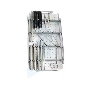 Ensemble de chirurgie de la colonne vertébrale endoscopique biportale unilatérale MIS professionnel, manuel, orthopédique, lombaire, en acier inoxydable, CE, Narham Enterprises - Product Image 2