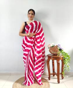 Sari Silk prêt à porter vêtements de mariage de fête indiens en prix de gros broderie traditionnelle travail banarasi khadi - Product Image 1