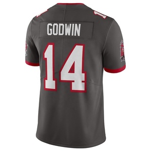 Uniforme de Fútbol Americano Personalizado al por Mayor, Sublimado, Transpirable, de Secado Rápido, Jersey de Manga Corta, Impresión Completa, Ropa Deportiva - Product Image 2